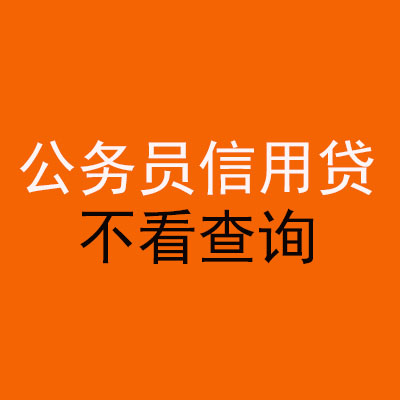 遂溪公务员信用贷款